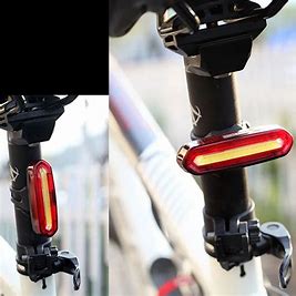 3 Color Bicycle Taillight with 7 Light Modes USB Rechargeable Waterproof LED Rear Lamp Bike Parts Safety Alert 360 Degree Rotatable Turn Signal